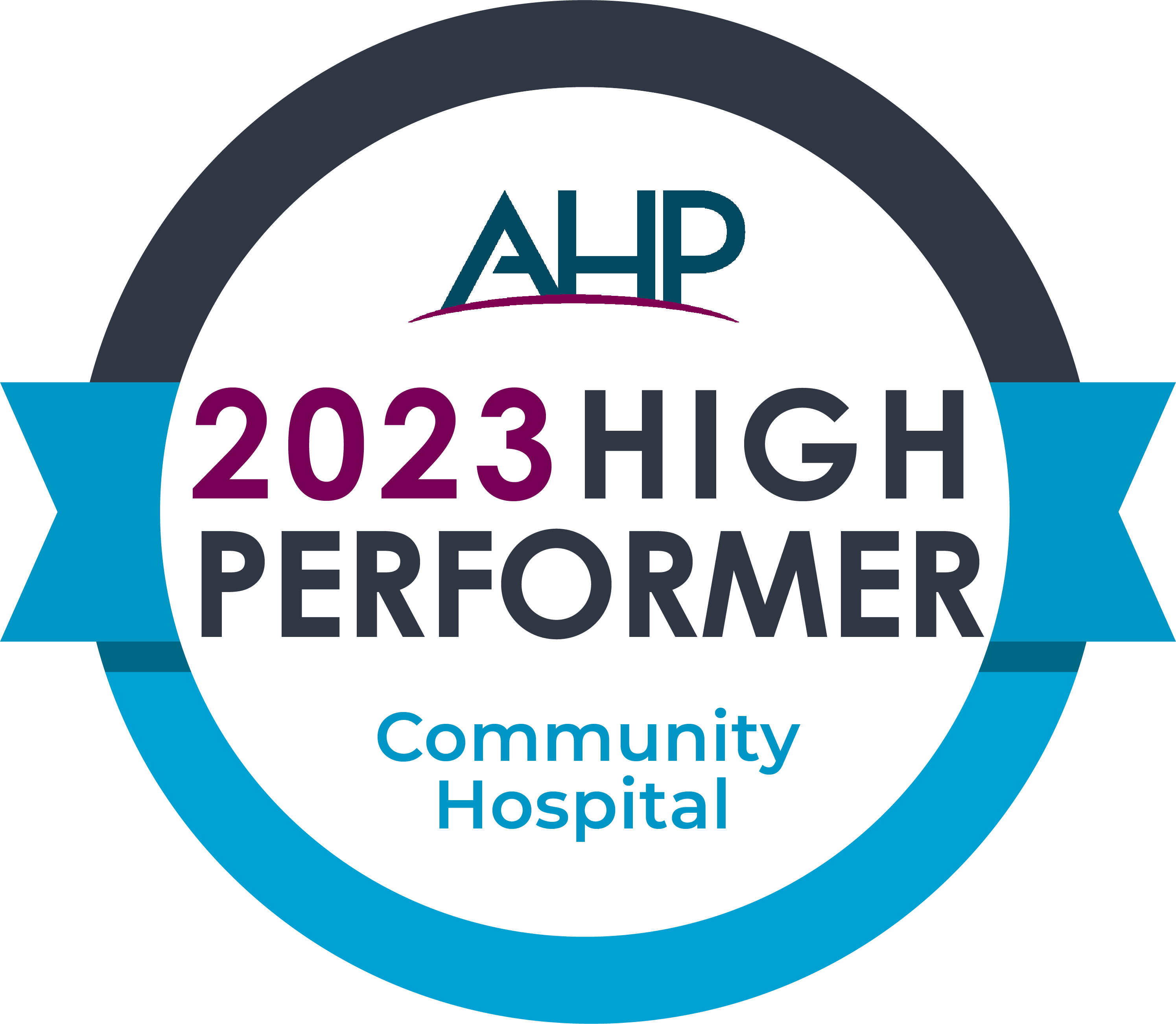 AHP 2023 high performer communinty hospital